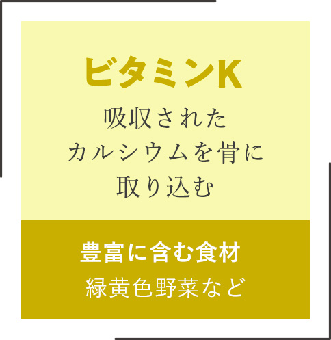 効率よくカルシウムを摂るには？